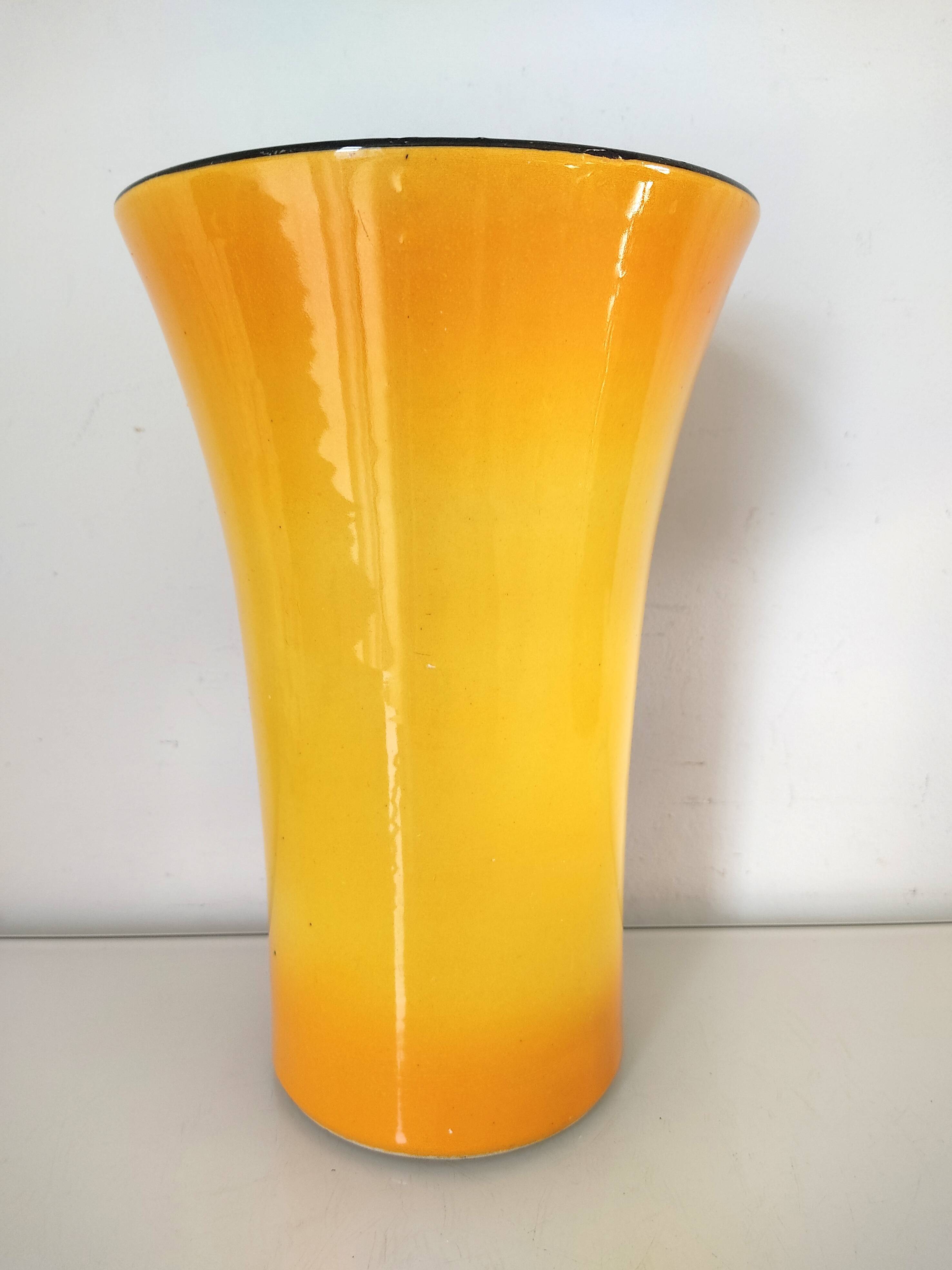 Vallauris vase creation by A.Ferlay cicada
