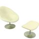 Iconic Pierre Paulin "Globe" Chair & Ottoman for Artifort