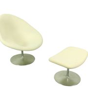 Iconic Pierre Paulin "Globe" Chair & Ottoman for Artifort