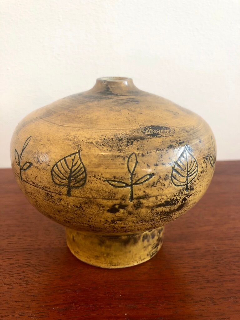 Vase by Jacques Blin signed