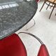 'Lotto Rosso' dining table by Ettero Sottsass for Poltronova, Italy 1980s