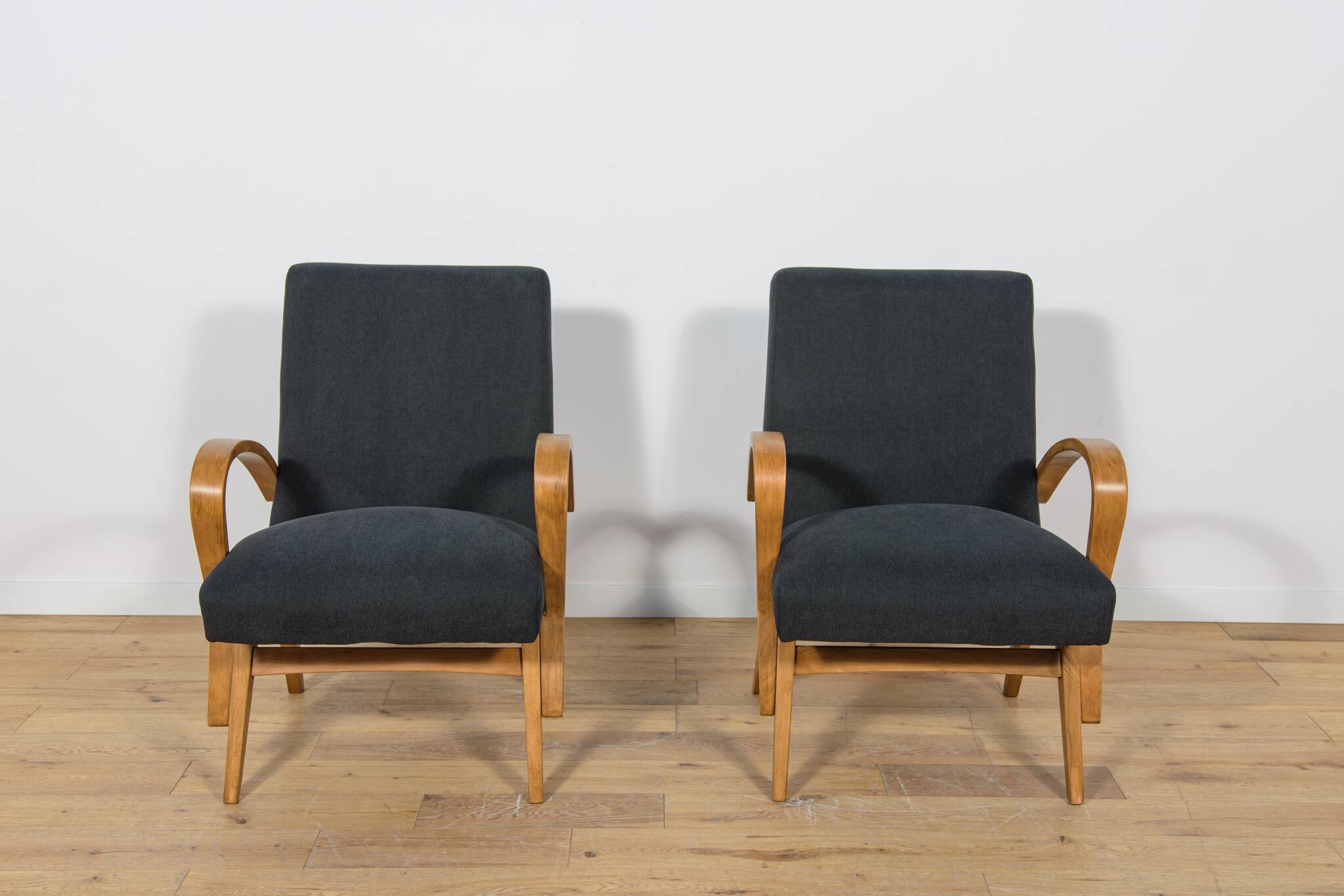 Mid Century Armchairs, Czechoslovakia, 1960s, Set of 2