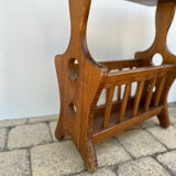 Wooden magazine door