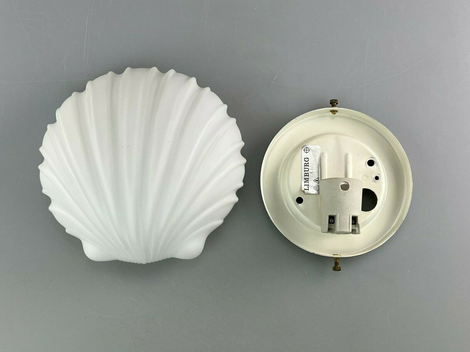 60s 70s lamp light wall lamp Limburg shell shell lamp design 60s