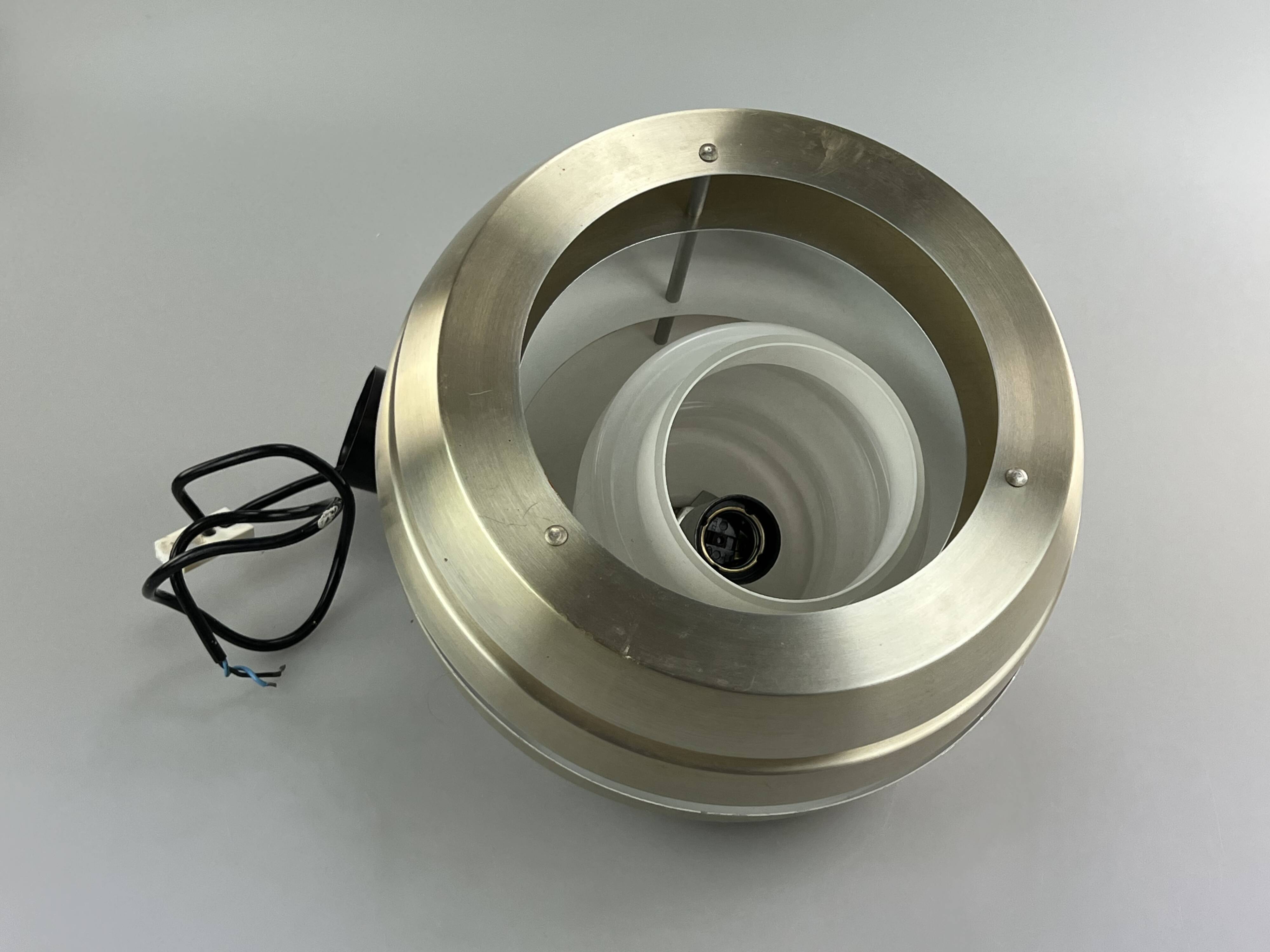 60s 70s lamp light ceiling lamp aluminum space age design 60s 70s