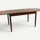Extendable dining table in Scandinavian teak - 1960s