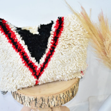 Colorful Moroccan carpet pillow 47x37cm