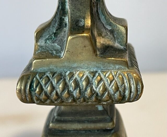 Bronze lamp Napoleon III nineteenth century