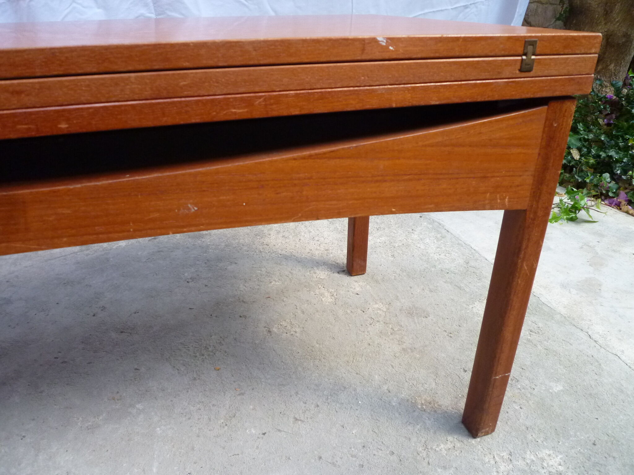 Scandinavian system teak table