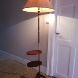Wooden tripod floor lamp 1950