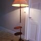 Wooden tripod floor lamp 1950