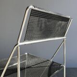 HYBODAN AS / vintage Nuova X-line stackable chairs / Niels Jørgen Haugesen