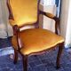 Fauteuil cabriolet style Louis XV