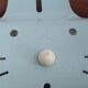 Bogo Rabbit blue wooden wall light 1980
