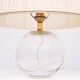 Set Glass ball table lamps 1970s France