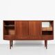 Buffet danois vintage en teck par EW Bach pour Sejling Skabe 1960 - avec 4 portes et 4 tiroirs