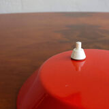 Vintage Red Table Lamp made by AKA Germany, 1960