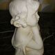 Sculpture Bust girl in plaster