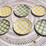 6 dessert plates