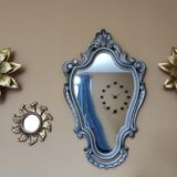 Wall lamps gilded metal sheets