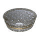 Gold-rimmed crystal box