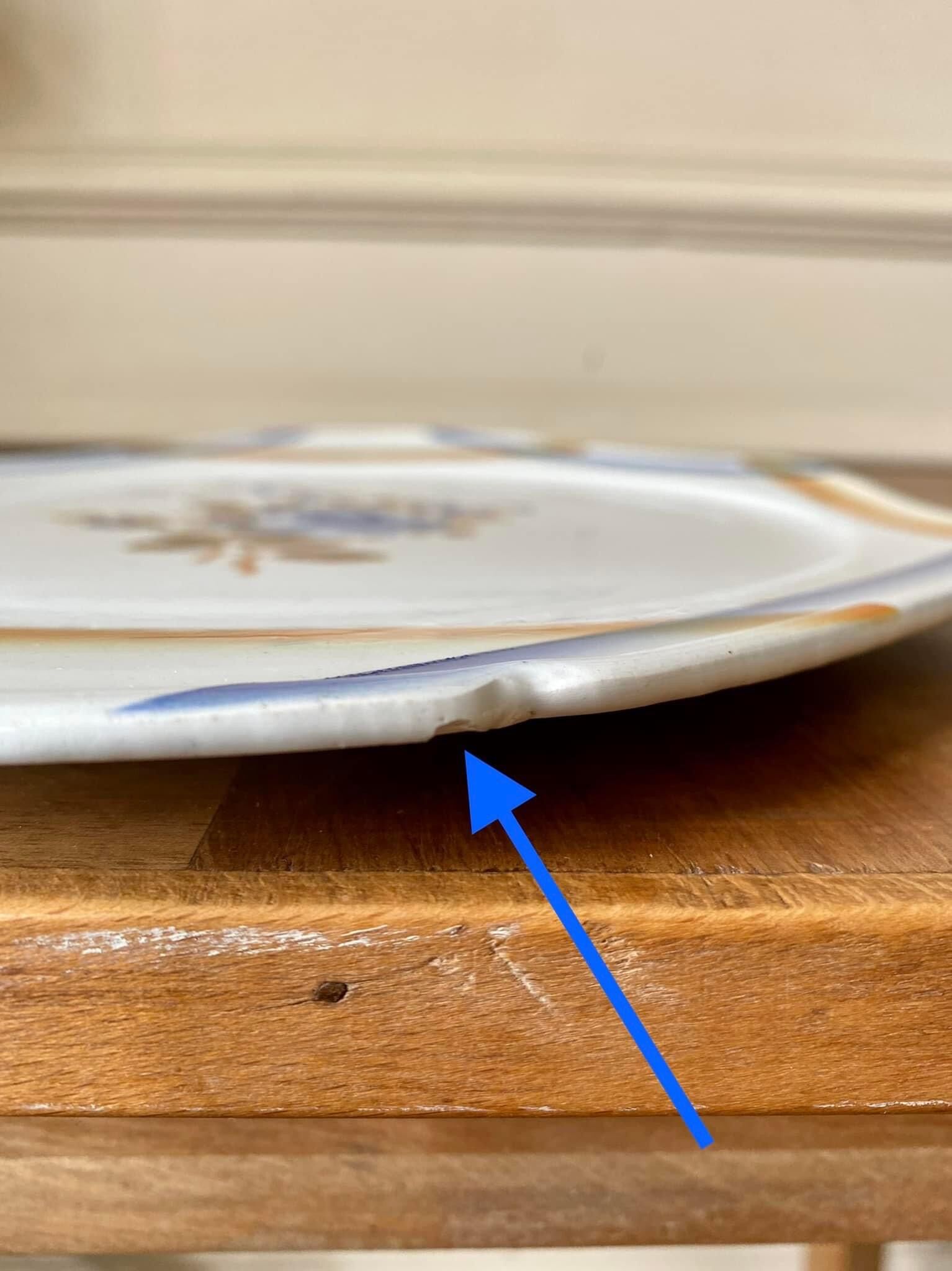 Earthenware dish L'Amandinoise Saint Amand