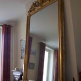Miroir bois doré Napoléon III 103x150cm