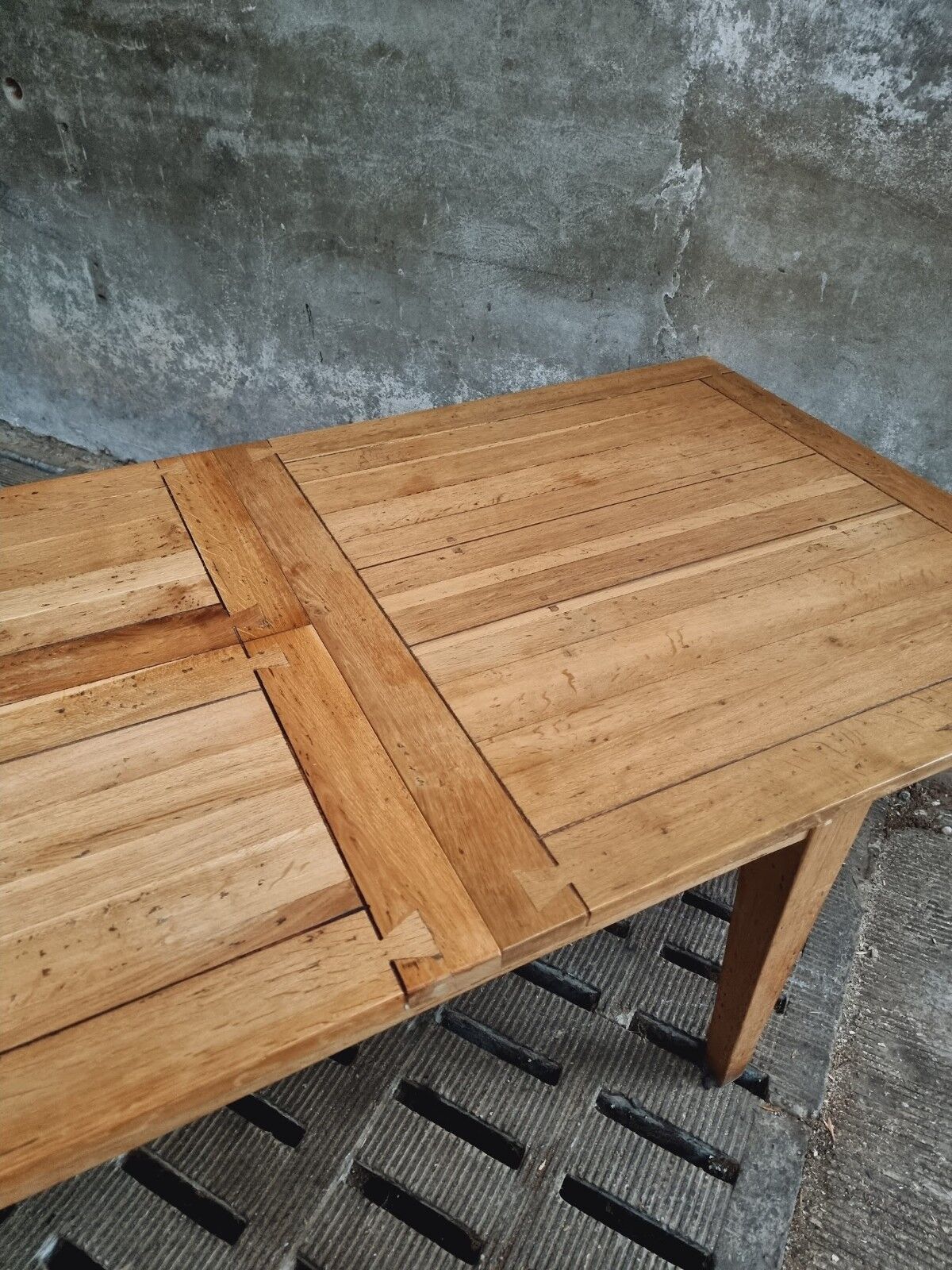 Old oak table dining table XXL