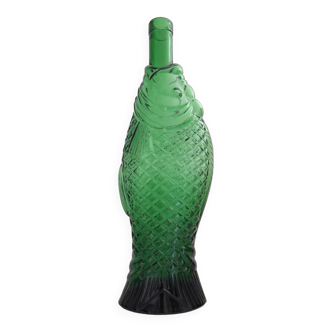 Bouteille poisson vase soliflore Empoli 60s