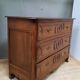 Chest of drawers in solid chene of the eighteenth sawcum