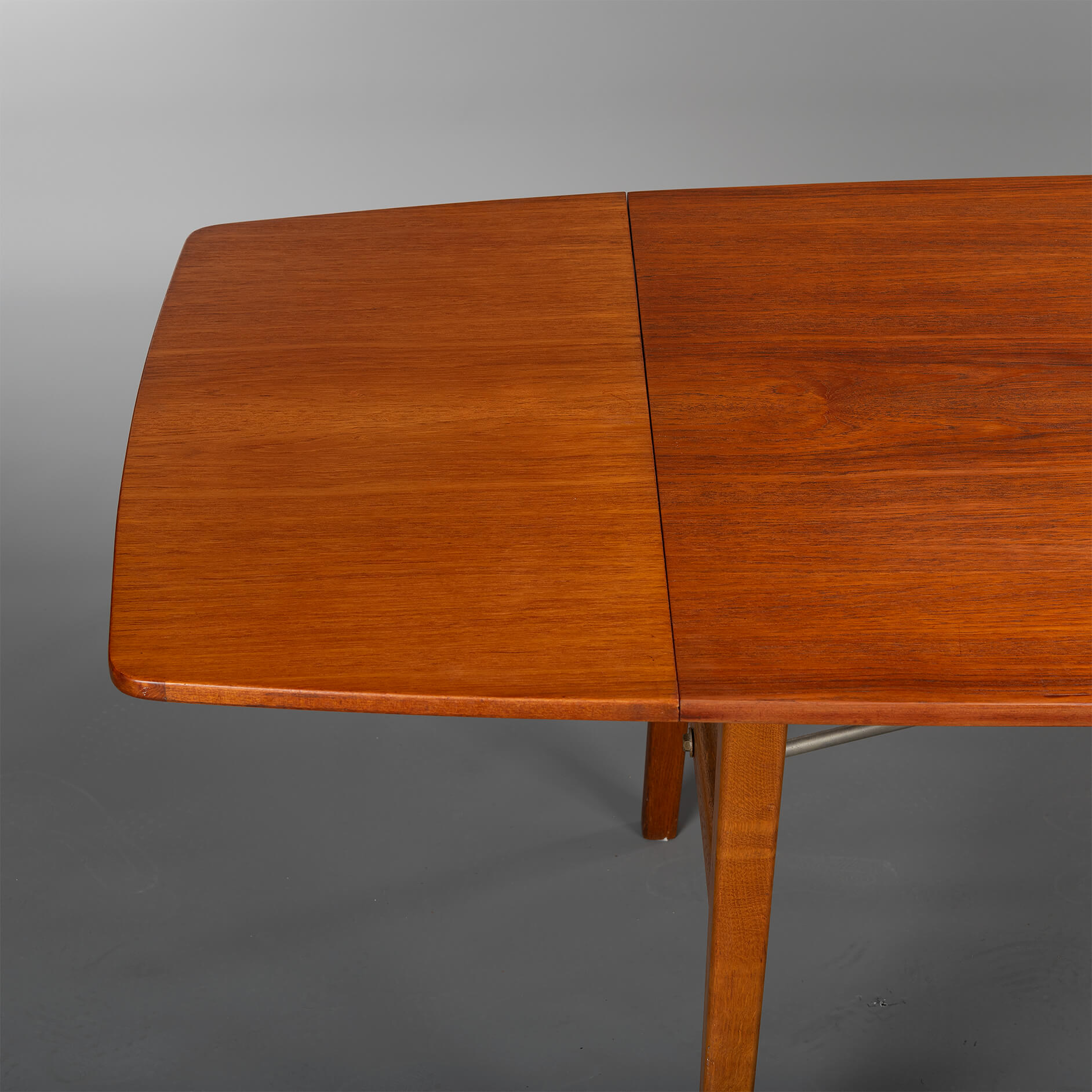 Danish design freestanding teak desk, 1960s