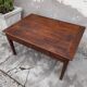 Table basse rustique de ferme 1900