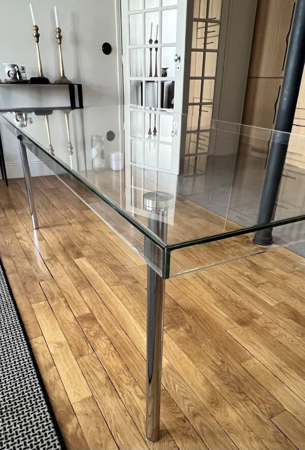 Table HABITAT Monza Verre 210 x 95 cm