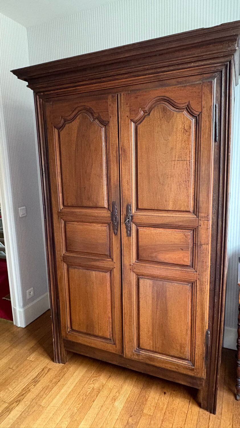 Walnut wardrobe