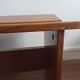Gustave Gautier 1960 massive elm butterfly butterfly tabouret