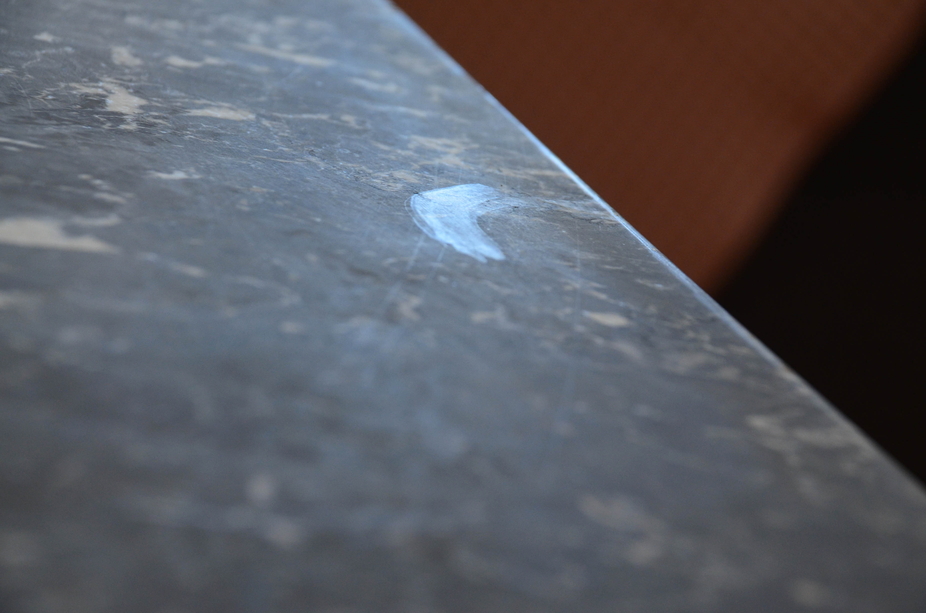Vintage 60s grey marble coffee table