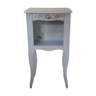 Table de chevet ou meuble d'appoint relooké