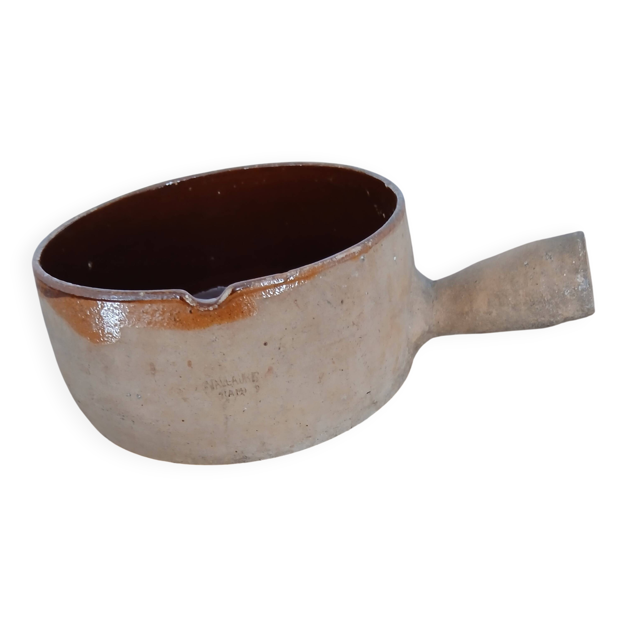 Antique Terracotta Pan from Vallauris