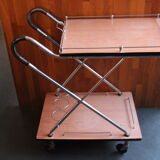 Rolling trolley with removable tray
