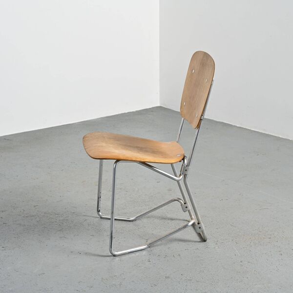 Chaise Alu-Flex par Armin Wirth, circa 1965