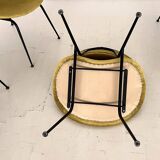 Italian Reupholstered Lounge Chairs, Set of 4pcs.