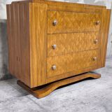 Vintage Art Deco commode from the 1950s.