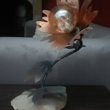 Flower lamp, Maison Jansen style, 1970s