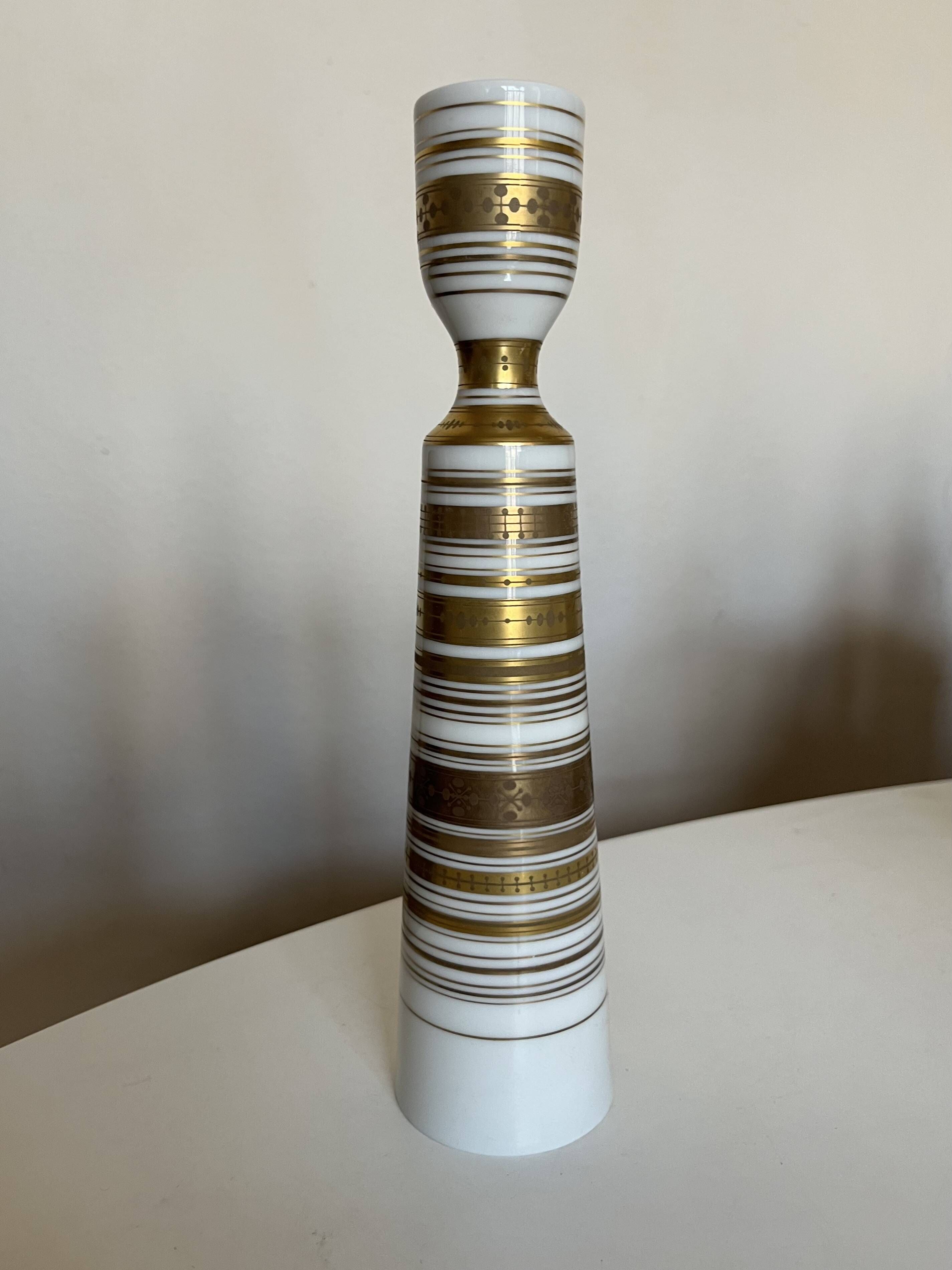Bjorn Wiinblad Candle Holder Four Colours Rosenthal Scandinavian 1960 numbered