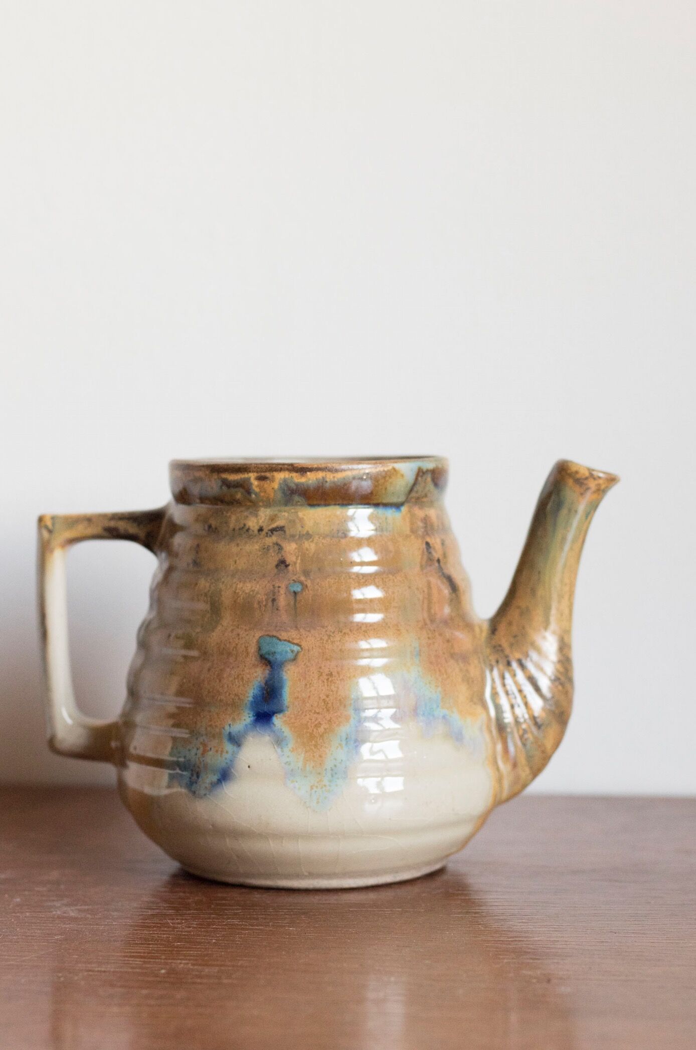 Vintage enamelled pitcher