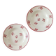 Lot de 2 assiettes creuses Lunéville K&G, loire