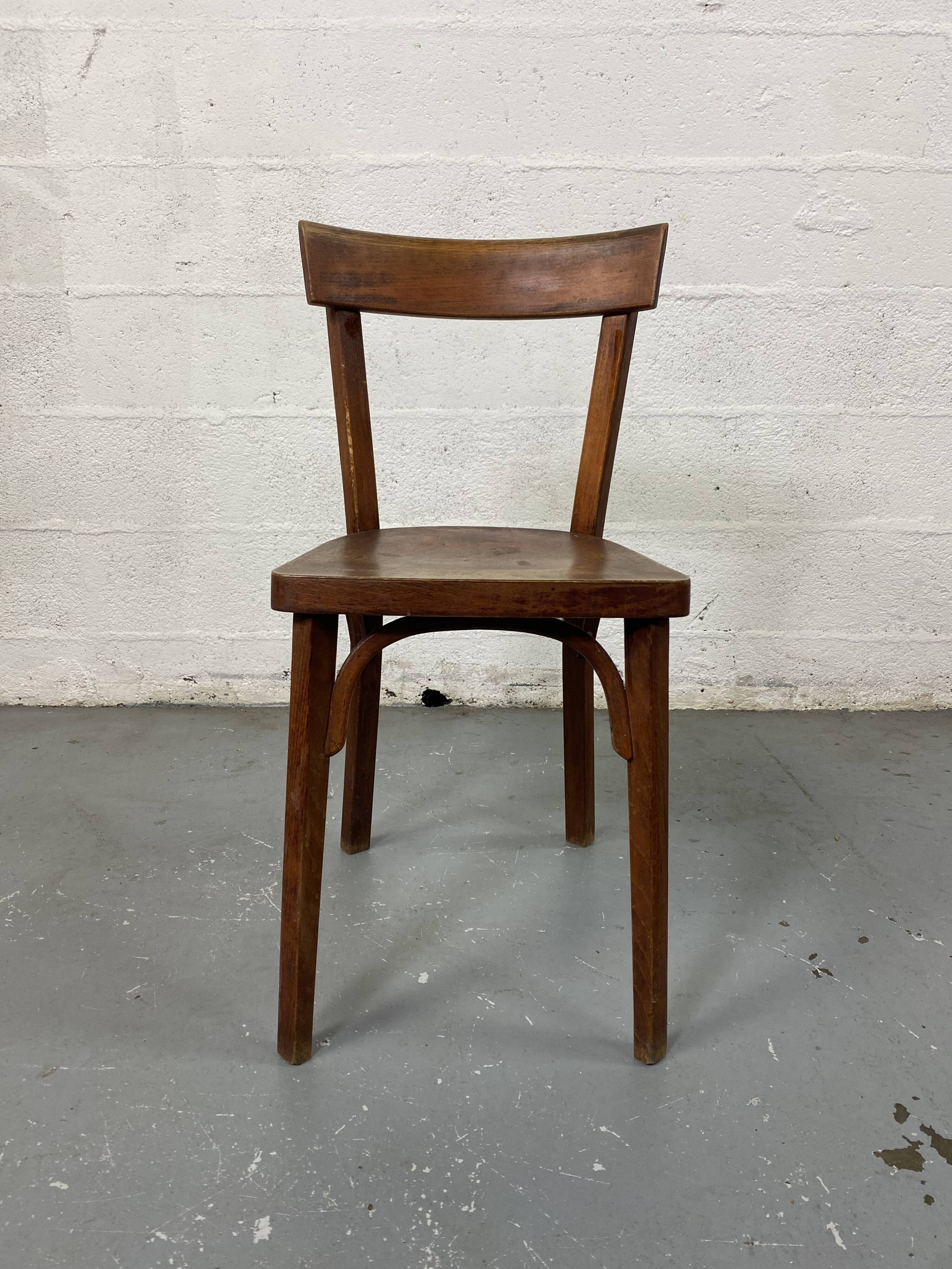 Bistro wooden chair