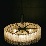 Ice Glass Chandelier from Doria Leuchten, 1960s