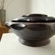 Brutalist wooden dishes, Savoyard popular art.