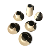 Vallauris ceramic coffee service